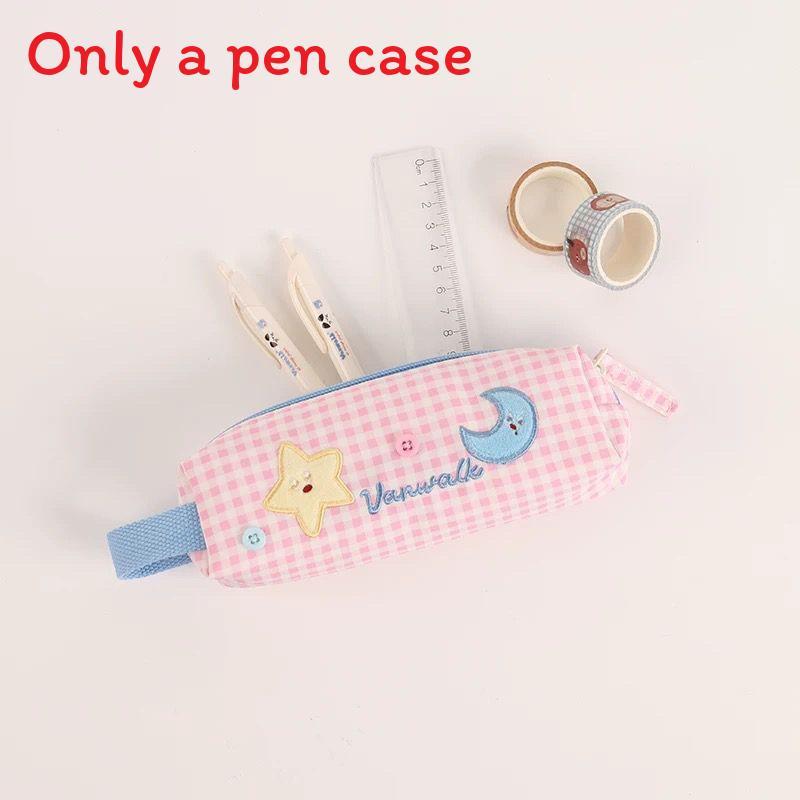 

Большая сетчатая пенал-сумка с компактным дизайном, удобная для переноски, для студентов и девочек розовый