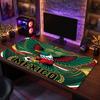 Mexico footbal Crest Mouse Pad, Extended Non Slip Rubber Desk Mat for Gaming Office Laptop Fan Gift