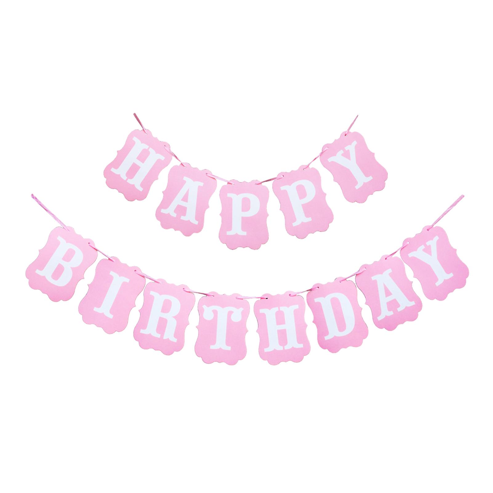 

Банер з днем ​​народження Банер з днем ​​народження Прикраси до дня народження З днем ​​народження Знак для вечірки з днем ​​народження Прикраси з днем ​​народження рожевий