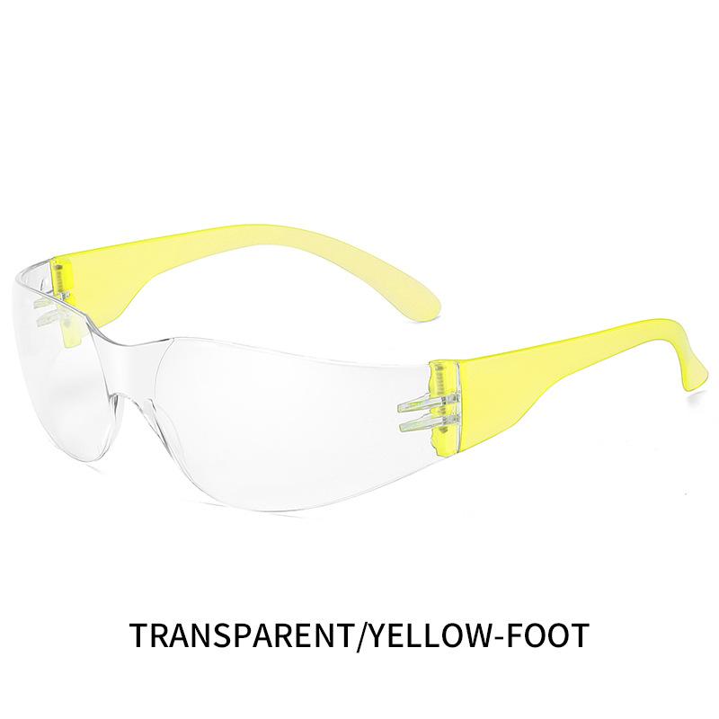 ANSI Z87.Certified 7 Goggles, Transparent High Definition Reinforced, Protective Eyewear, Safety Glasses