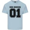 His Queen Funny Valentines Day Kids T-Shirt Childrens