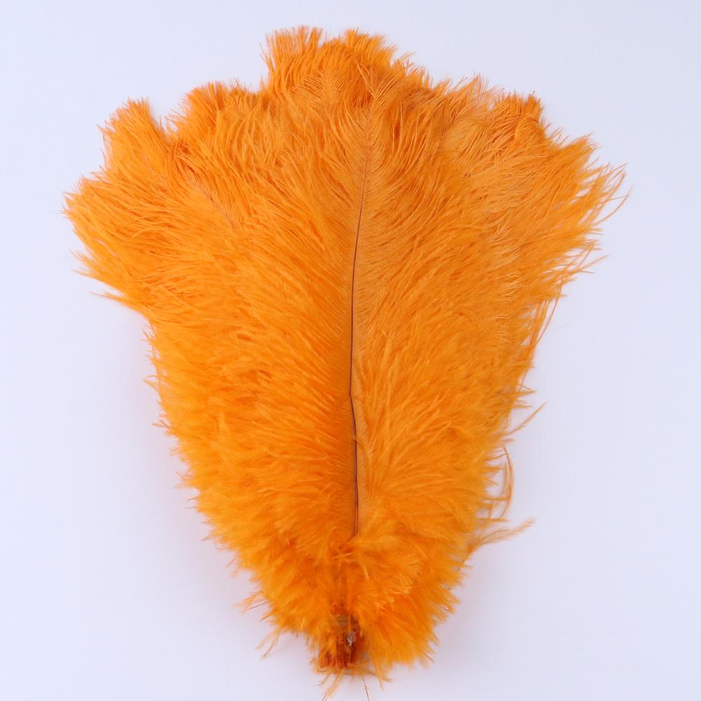 10Pcs White Ostrich Feathers for Wedding Party Decoration DIY Natural Feather Table Centerpiece Vase Craft Carnival Plumas Decor