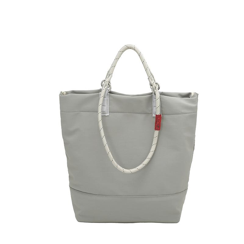 Japanese Casual Large-capacity Tote Bag Women's New 2025 Autumn/winter Simple Shoulder Bag Commuter Casual Handbag