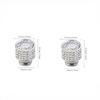 Crystal Drawer Pulls - Single Hole, Multiple Colors for Wine Cabinet, Dresser, Kitchen Cupboard Furniture