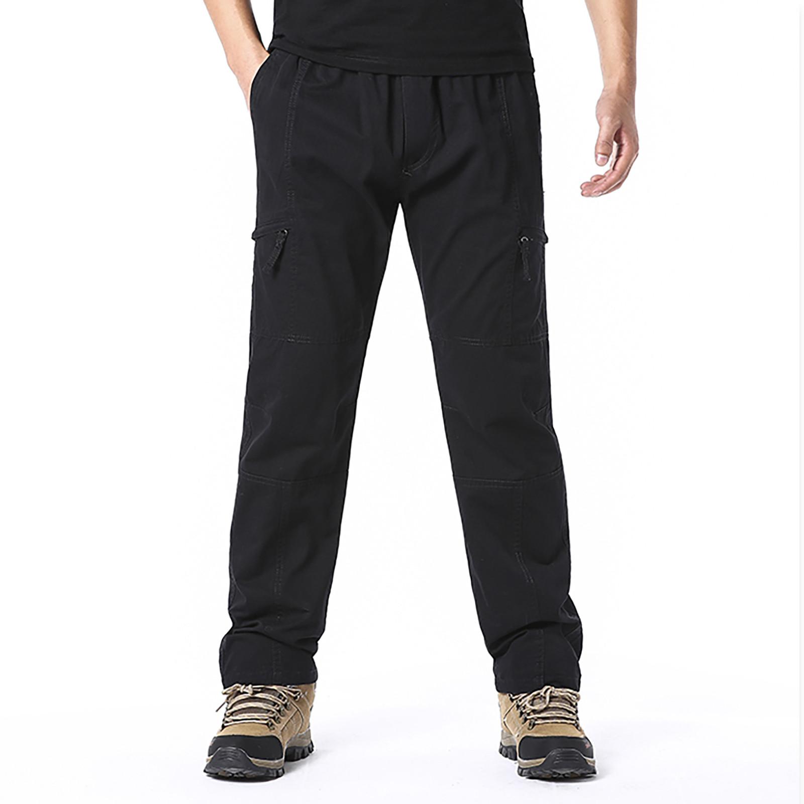 

Мужские спортивные повседневные брюки для бега, легкие походные рабочие брюки, уличные брюки XXXXXL чёрный