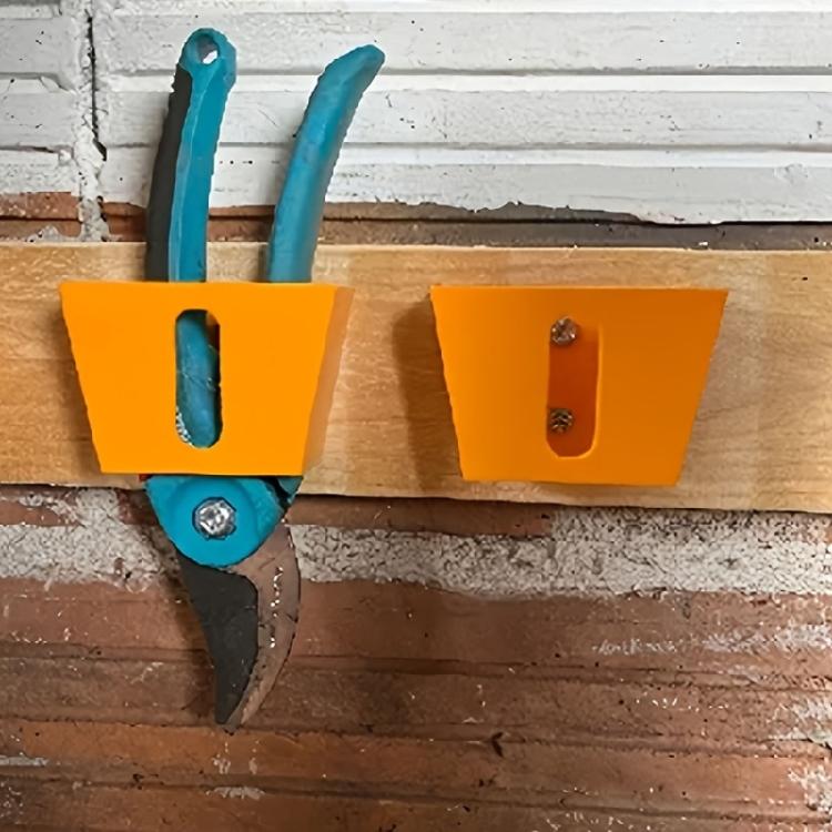 Bright Color Plastic 3D Print Tool Holder Brackets For Securing Tool And Small Items Without Clutter For Various Tool