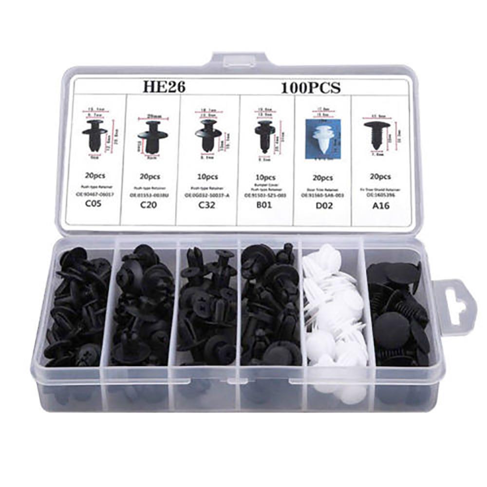 10X HEADLIGHT /& GRILLE UNIVERSAL SCREW TRIM CLIPS RETAINER CAR FORD