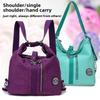 Borsa a tracolla Borsa da viaggio casual multifunzionale leggera in nylon impermeabile alla moda da donna
