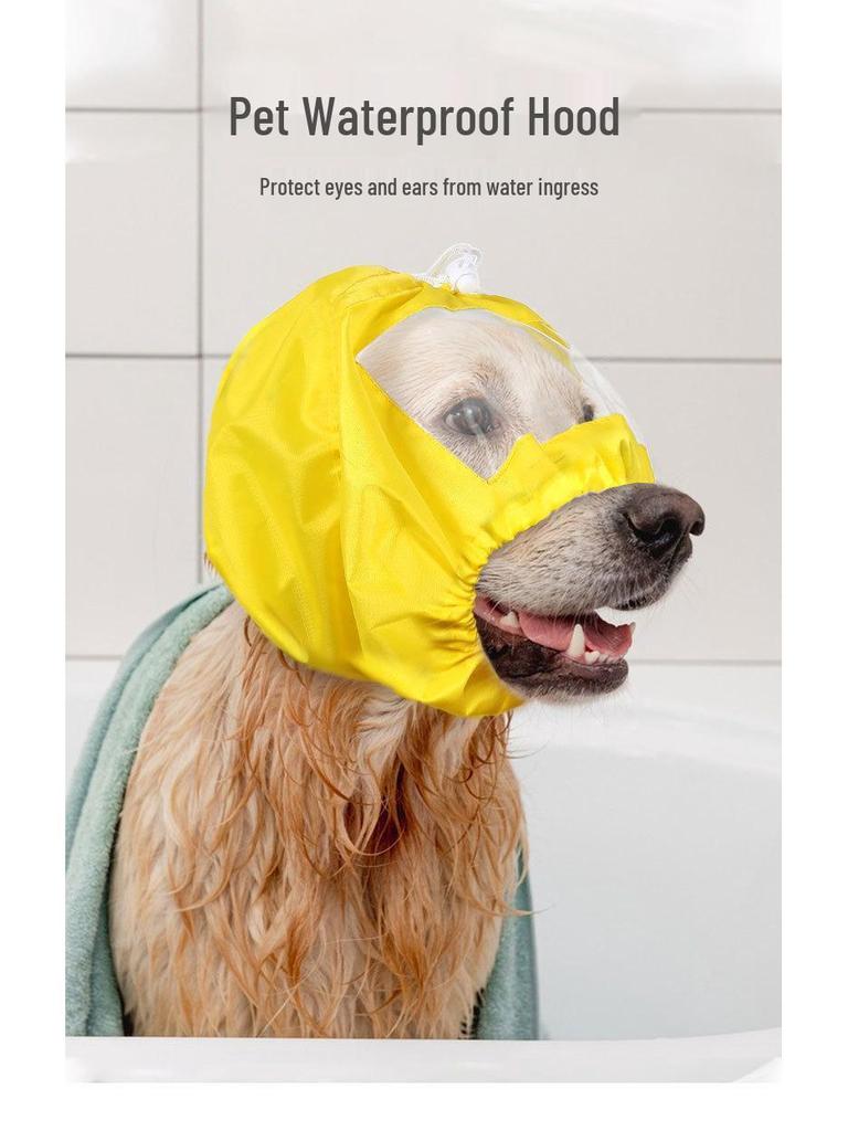 Waterproof Dog Bath & Swim Ear Protection Cap