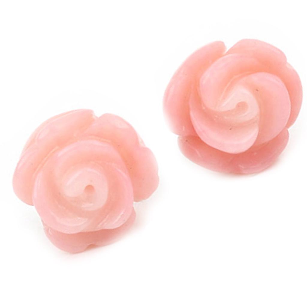 

Les Trésors De Lily [J6191] - Розовые дизайнерские серьги Rosa Romantica