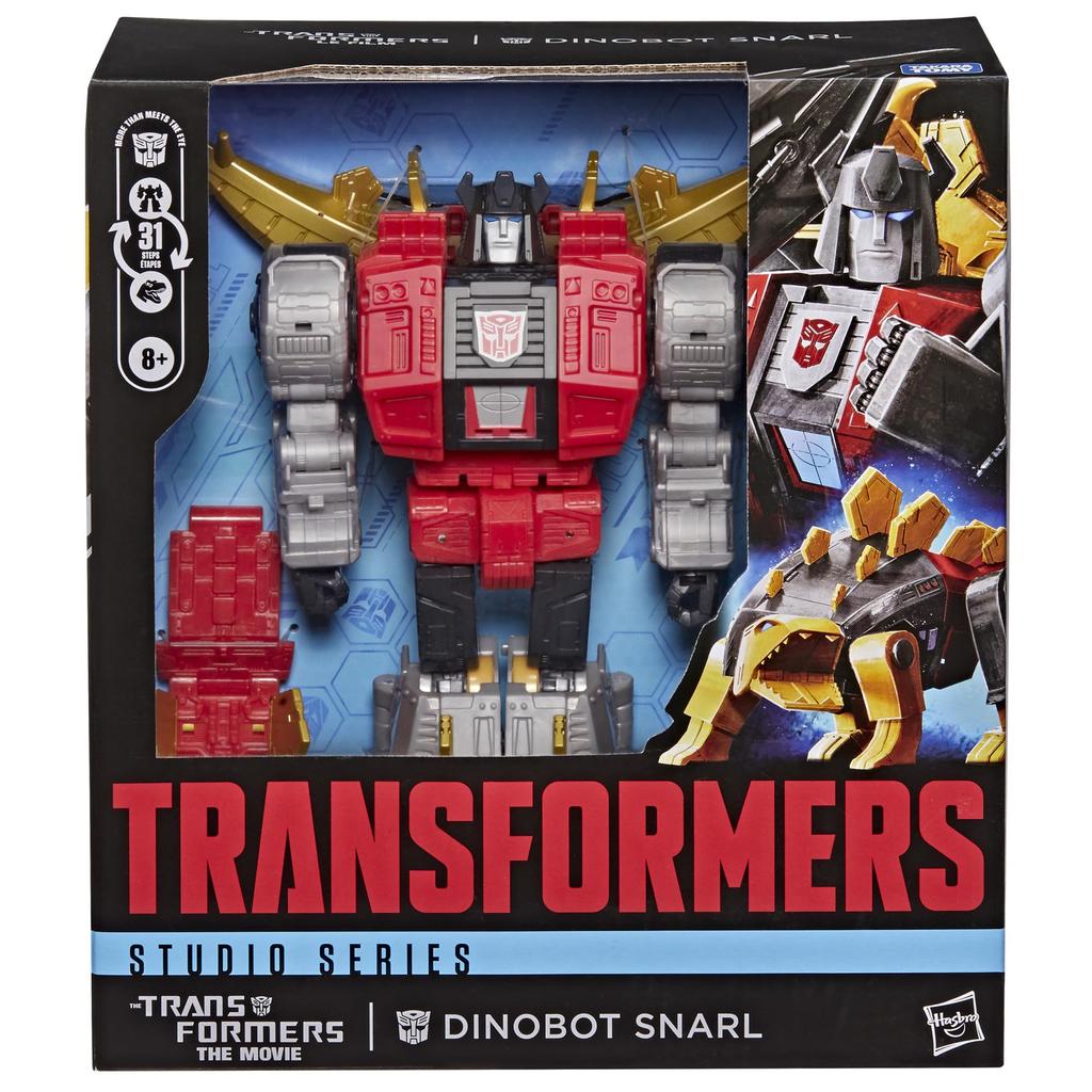 Transformers Studio Series Movie Dinobot Snarl Leader Class Transforming Action Figure Robot Toy 8-inch (Ages 8+)