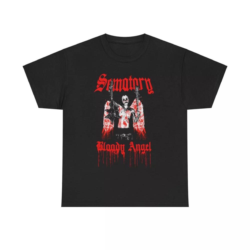 

Haunted Mound Bloody Angel Tears Sematary Album Tour T-shirt Tops Tee S