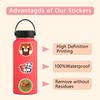 110 New Red Panda Graffiti Stickers Suitcase Mobile Phone Skateboard Cartoon Waterproof Stickers