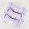 ZIRUNKING 2021 Summer Unisex T-shirts Women/Men Simple Puple O-neck Cotton Match Basic Harajuku T shirt XZGa