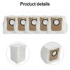 5pcs Replacement Vacuum Dust Bags Compatible with For Mova E30 ForUltra Cleaner