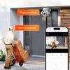 Outdoor PTZ IP Camera Tuya Wifi 1080P IR LEDs Motion Detection