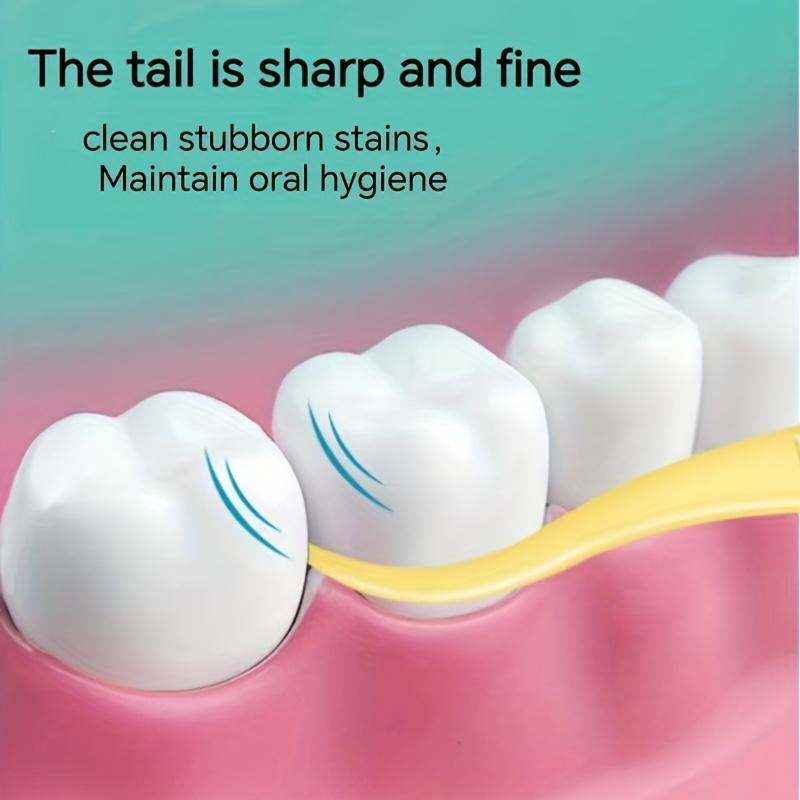 50-Pack Dental Floss Picks - Extra Fine, Fruit and Mint Flavored, High Tensile Strength