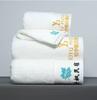 Factory Custom Logo Print Embroidered Luxury Bath Towel Set 100% Cotton Hotel Towels Super Water Absorption Hand Towel