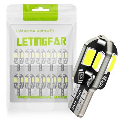 T10 LED Standlicht, T10 LED, Explosives Licht, Integrierter Canbus-Decoder, 5730 LED-Chips, 8