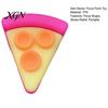 Handheld Fidget Toy Pizza Piece Squeeze Stress Relief Mini Sensory Pinch Home Office Worker Soft Stretchy Simulation Food
