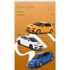 1/32 Subarus WRX STI Alloy Sports Car Model Diecast Simulation Metal Toy Race Car Model Sound and Light Collection Children Gift