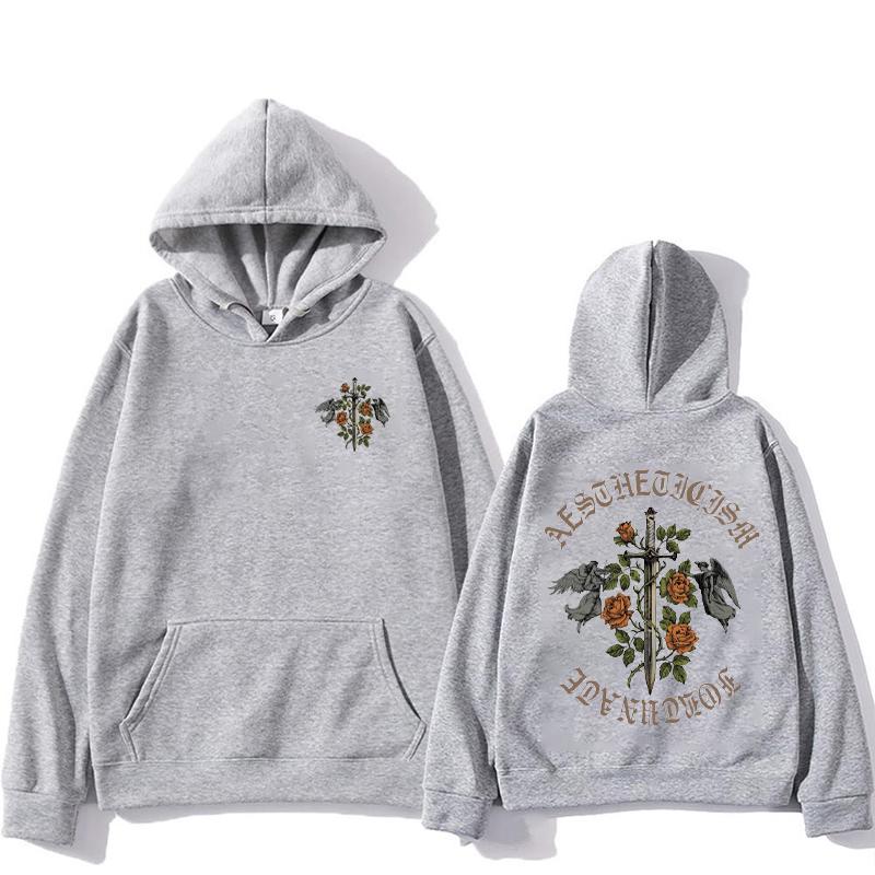 Frauen Hoodies Hip Hop Streetwear Fleece Komfortable Sweatshirts Hoody