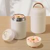 Handheld Thermal Soup Cup 500ml Wall Insulated Tumbler Multifunctional Food Thermal Jar  Picnics