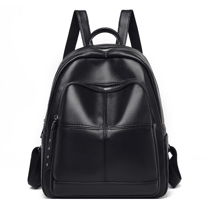Three-layer bag women s popular fashion mother bag simple messenger bag women s large-capacity versatile women s shoulder bag чёрный