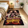 Wrestlemania Personalisierter Teppich mit Textbereich für Küche, Wohnheim, Balkon, Wohnzimmer, Rutschfester Teppich, Bürodekor, Geburtstags-/Weihnachtsgeschenk