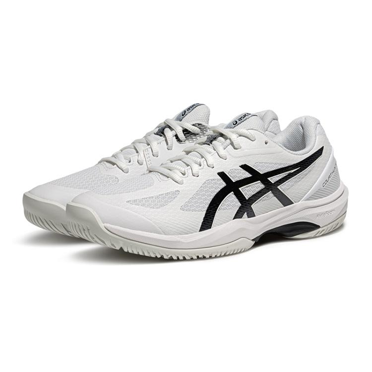 Asics Gel Court Hunter FF White Black Men Sneakers 1071A111-101