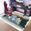 Fullmetal Alchemist -Themed Entrance Mat,Non-Slip Mat Area Rug,Room Decor,Outdoor Decor,Kitchen Rug,Doormat - Machine Washable,Easy to Clean