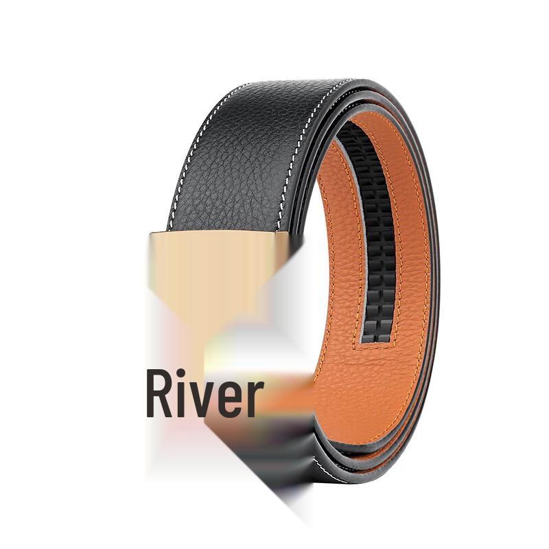 Мужской кожаный ремень PLOVER 115cm