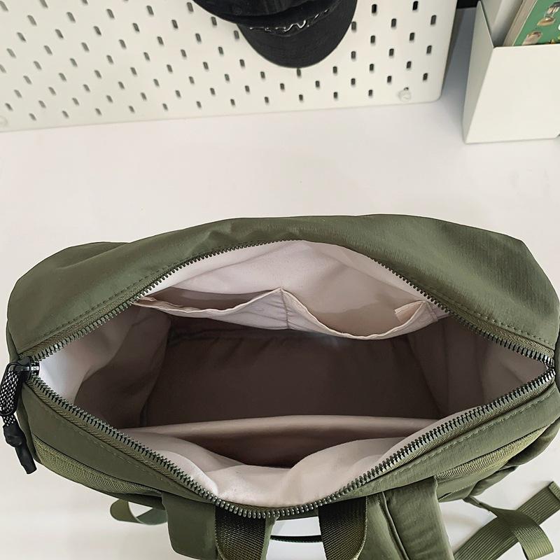 Men Large Capacity Backpack Middle School Student Schoolbag Women Outdoor Lightweight Travel Backpack