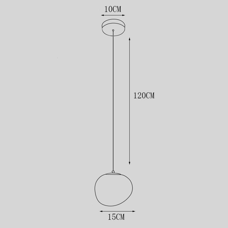 Nordic luxury staircase pendant light modern ceiling light home decoration dining room chandelier living room lighting fixtures
