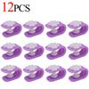1/12pcs Bed Sheet Non-slip Clips Plastic Spiral Fastener Quilt Cover Mattress Holder Multifunction Household Towel Clothes Pegs