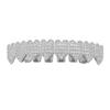 Heart-Shaped Copper Zircon Fangs: Punk Street Style Hip-Hop Braces