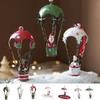 Wrought Iron Christmas Hot Air Balloon Pendant Christmas Parachute Pendant  Christmas Decorations