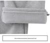 Pantaloni de trening gri cu croială dreaptă pentru femei - Primăvara 2025 - Largi, Casual, Design cu picior lat în stil Cargo