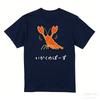 Icy Ikuku Pozu Crawfish Funny TShirt Animal Short Sleeve Unisexs Womens Unisex Clothing Streetwear Harajuku Summer Cotton Shirts