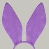 Diadema a forma di orecchie lunghe da ragazza Divertente cerchietto da coniglio per festa Compleanno Fasce per capelli Copricapo da palcoscenico Accessori per foto di Pasqua