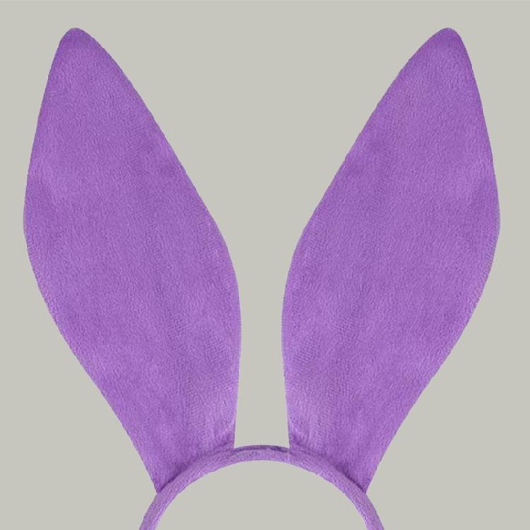 Diadema a forma di orecchie lunghe da ragazza Divertente cerchietto da coniglio per festa Compleanno Fasce per capelli Copricapo da palcoscenico Accessori per foto di Pasqua