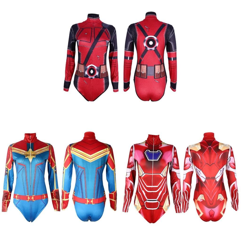 Cosplay Bodysuit 3d Printed Milk Silk For Superhero Costume Party