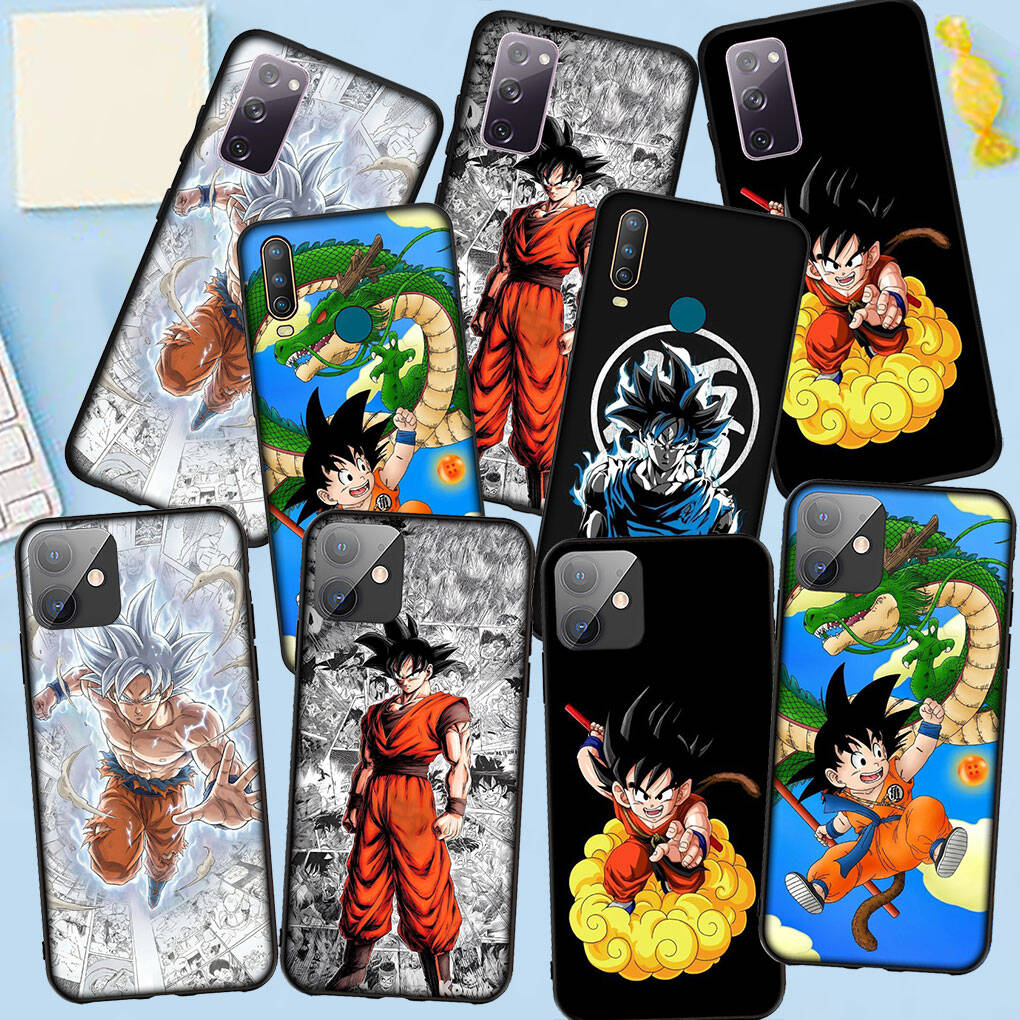Phone Case for iPhone 17 15 16 Plus Xiaomi Poco X7 X6 F8 F7 C85 C75 C71 Redmi Note 14 12 11 13 Pro Max A4 14C 13C Dragon Son Gokus Ball Silicone Cover