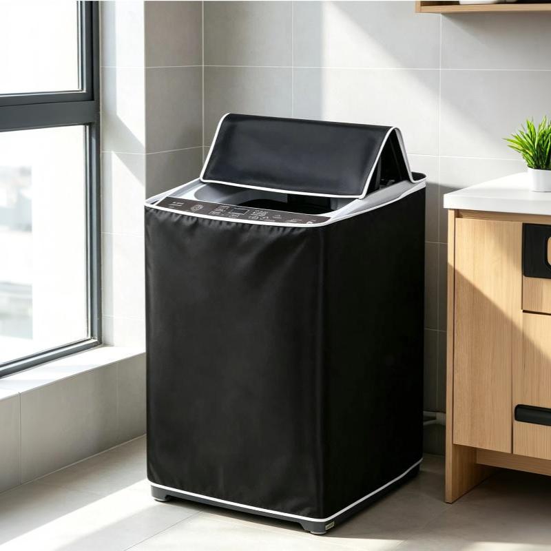 1Pcs Washer/Dryer Cover For Top-Loading Machine – Waterproof, Dustproof, Sun-Proof, Suitable For Most Washers/Dryers On Market