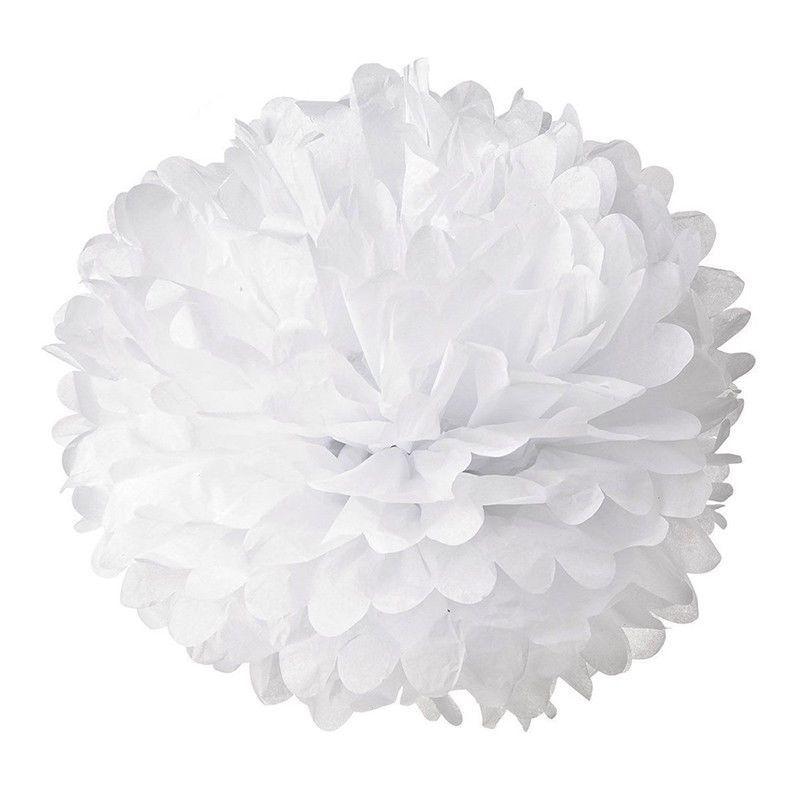 9pcs 8 10 Tissue Paper Pom Poms Ball Wedding Birthday Party Baby Decor Room