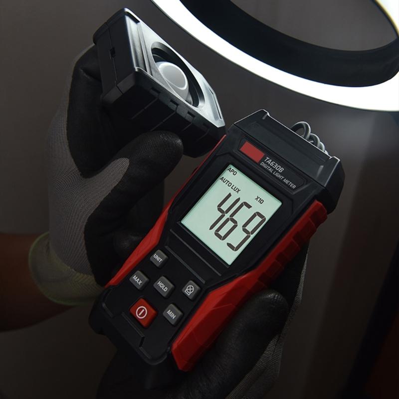 Lighting Engineering Digital Luxometer Professional Handheld Light Meter High Accuracy Luxmeter Illuminometer Photometer