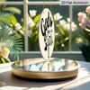 2D Flat Retro Aluminum Wall Decorations in Various Sizes. A Perfect Choice for Home Decor and Gifts, Expressing The Sentiment "God Gave You To Me