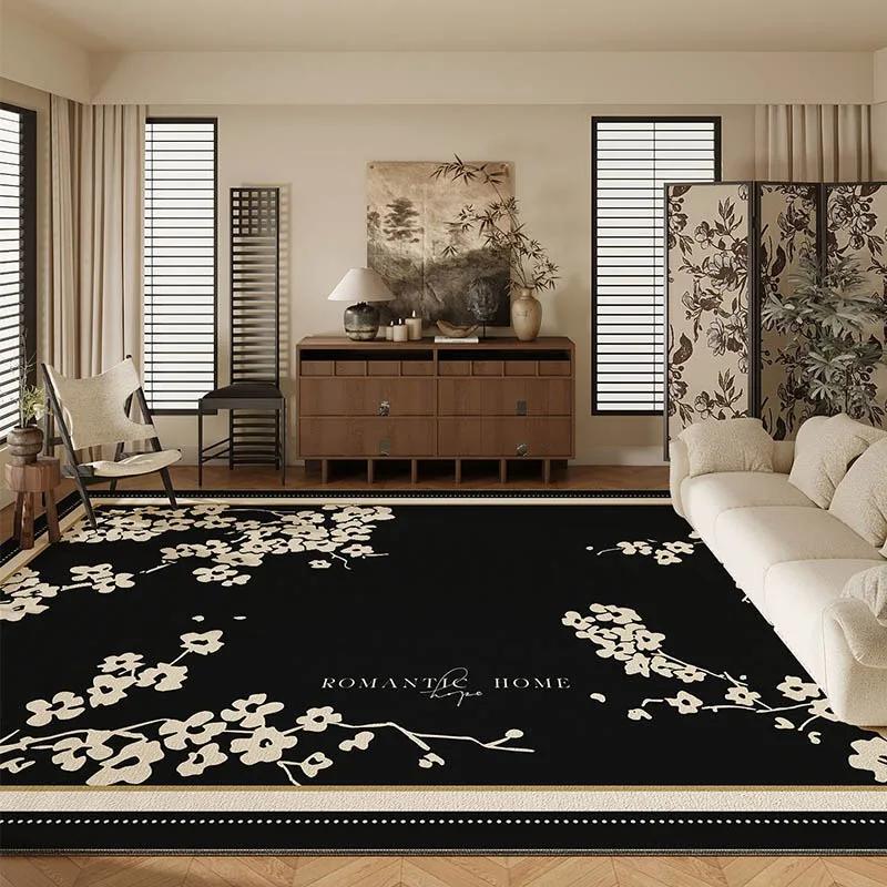 Kreativer Wohnzimmerteppich Abstrakte Kunst Große Fläche Couchtisch Weiche Teppiche Schlafzimmer Neben Garderobe Freizeitbereich Fußmatte Tapis
