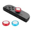 2PCS Silicone Gel Button Cap Protective Cover for Switch Game Controller Joystick(BlueRed )