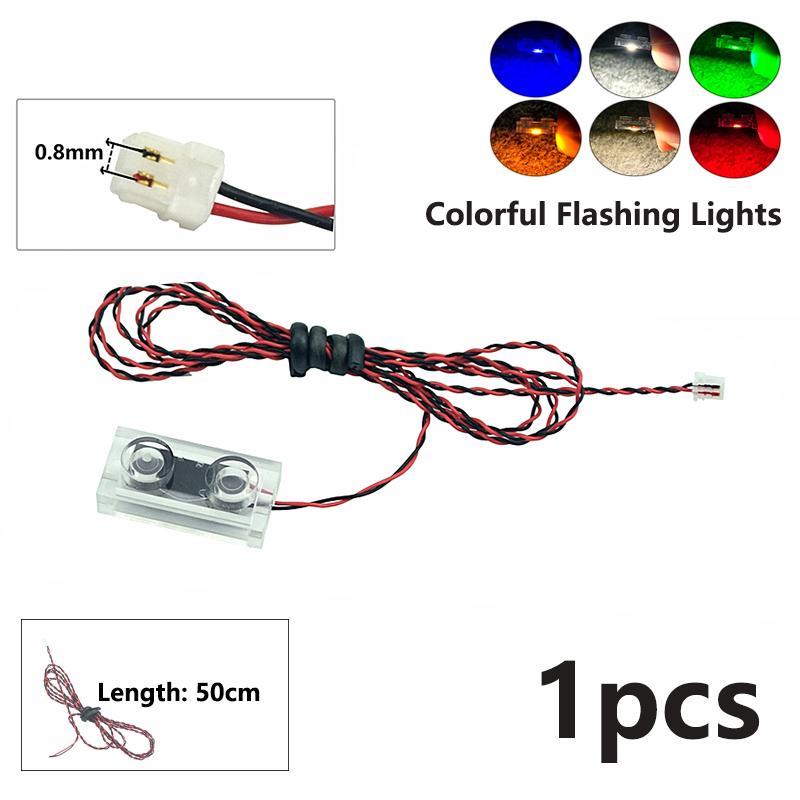 1 Pcs DIY 0.8mm Pin 1x1 1x4 1x2 LED Remote Control Building Block Flash Lamp City Light Lightsaber Spotlight Candle Lamp Bricks